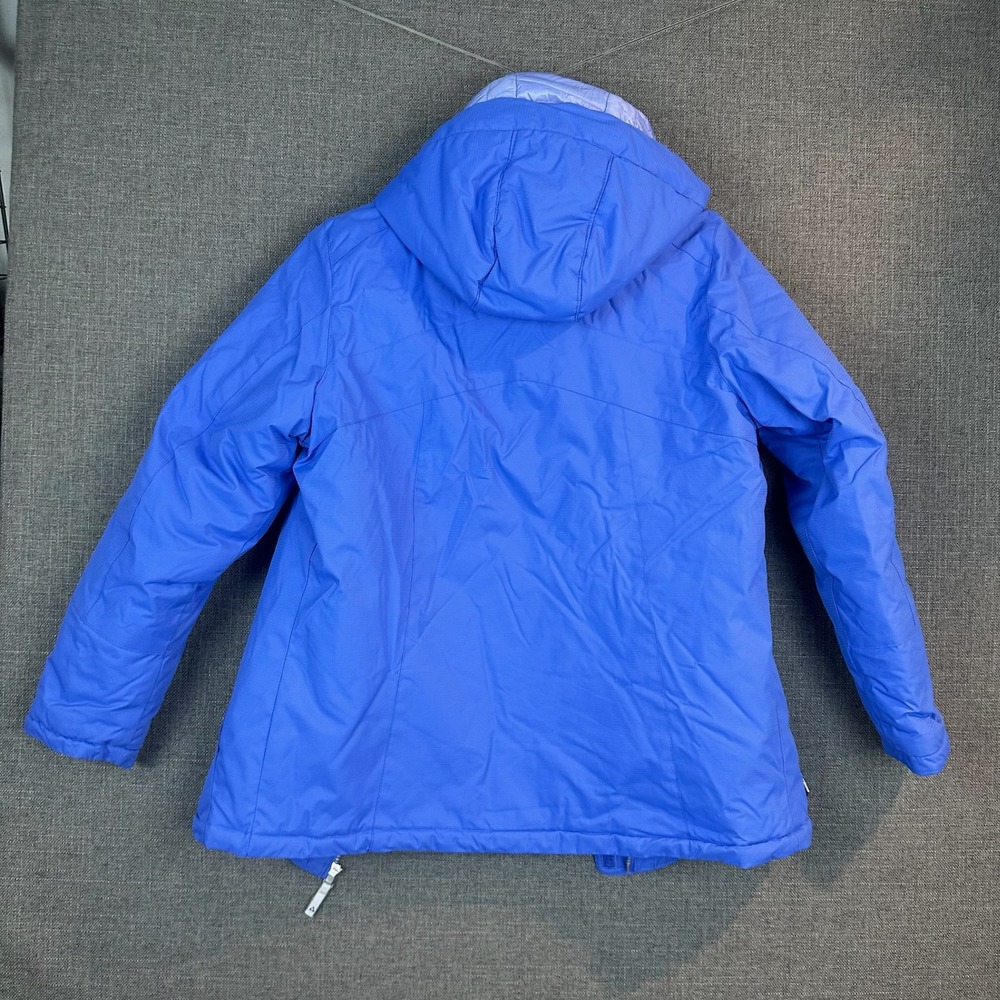 Gerry Girls Ski Snowboard Winter Jacket Blue L-14 Hooded‎ Padded Coat - Picture 6 of 7